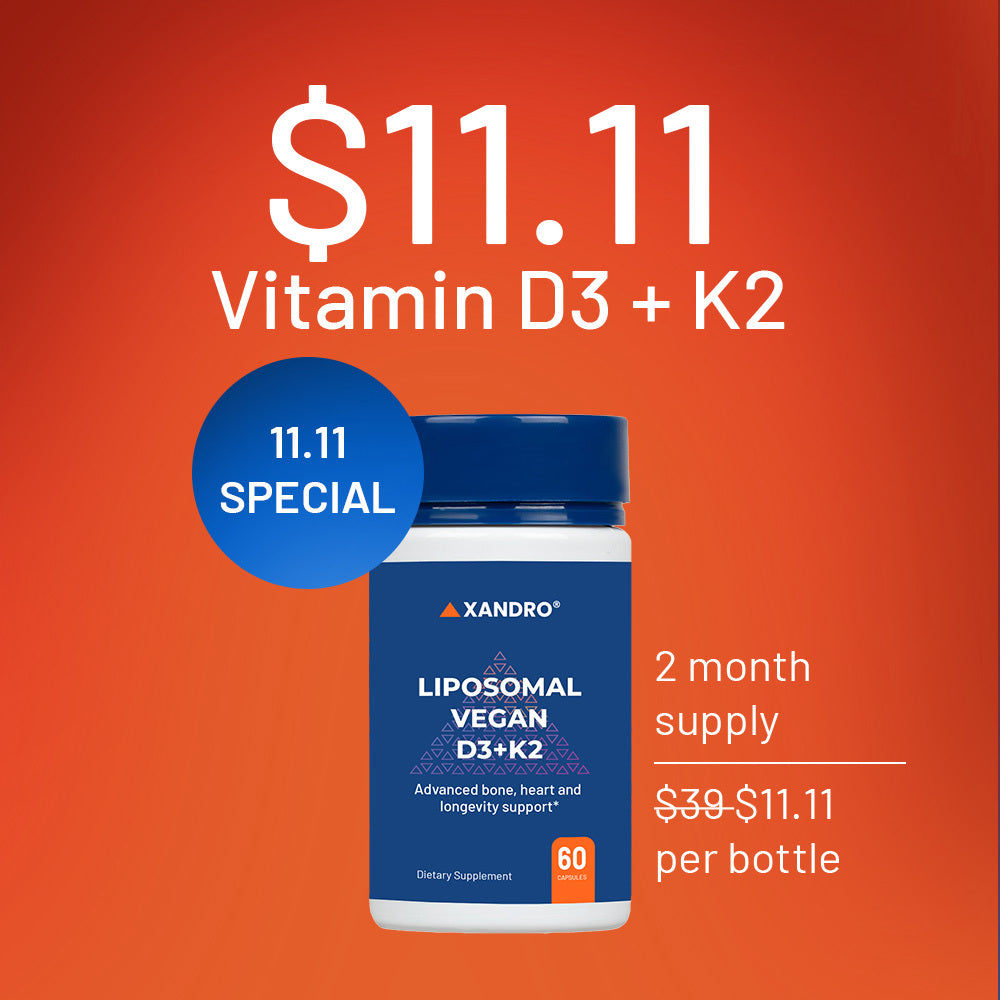LIPOSOMALES VITAMIN D3 + K2 – Knochen, Herzgesundheit & Immunsystem