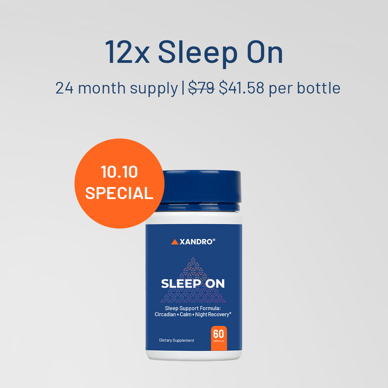 12x SLEEP ON – Daily Sleep Support
