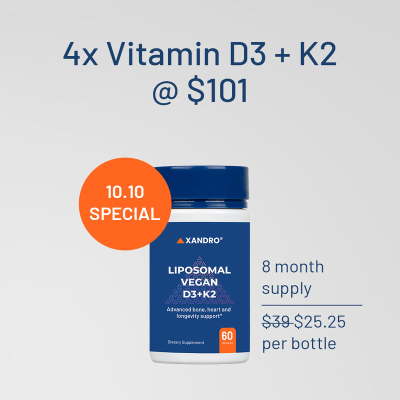 [10.10] 4x LIPOSOMAL VITAMIN D3 + K2