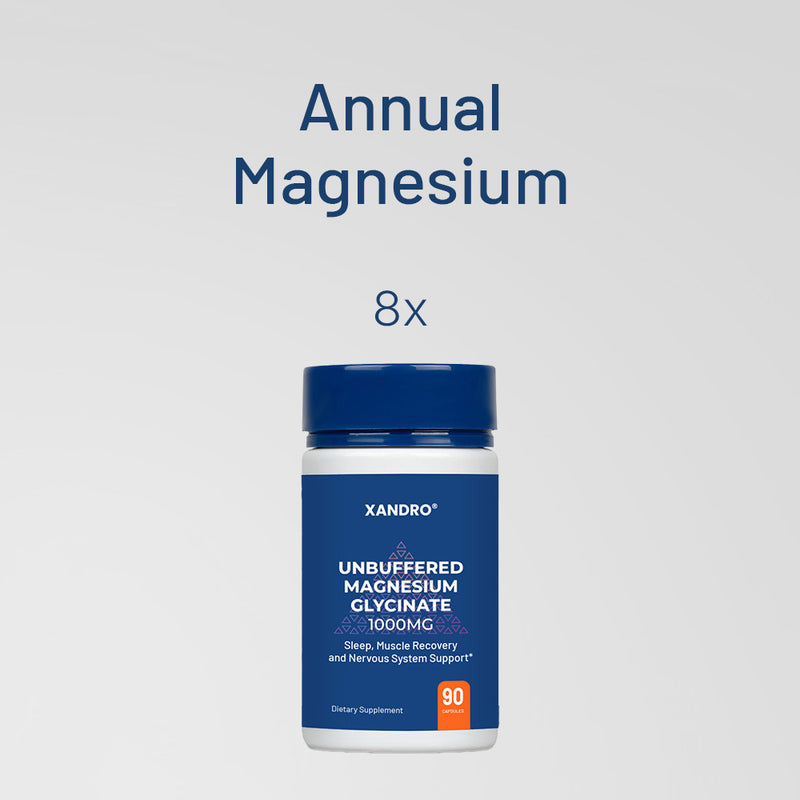 Jährliche Magnesium-Packung