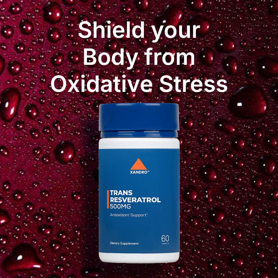 TRANS RESVERATROL 500 MG – Deep Antioxidant Support