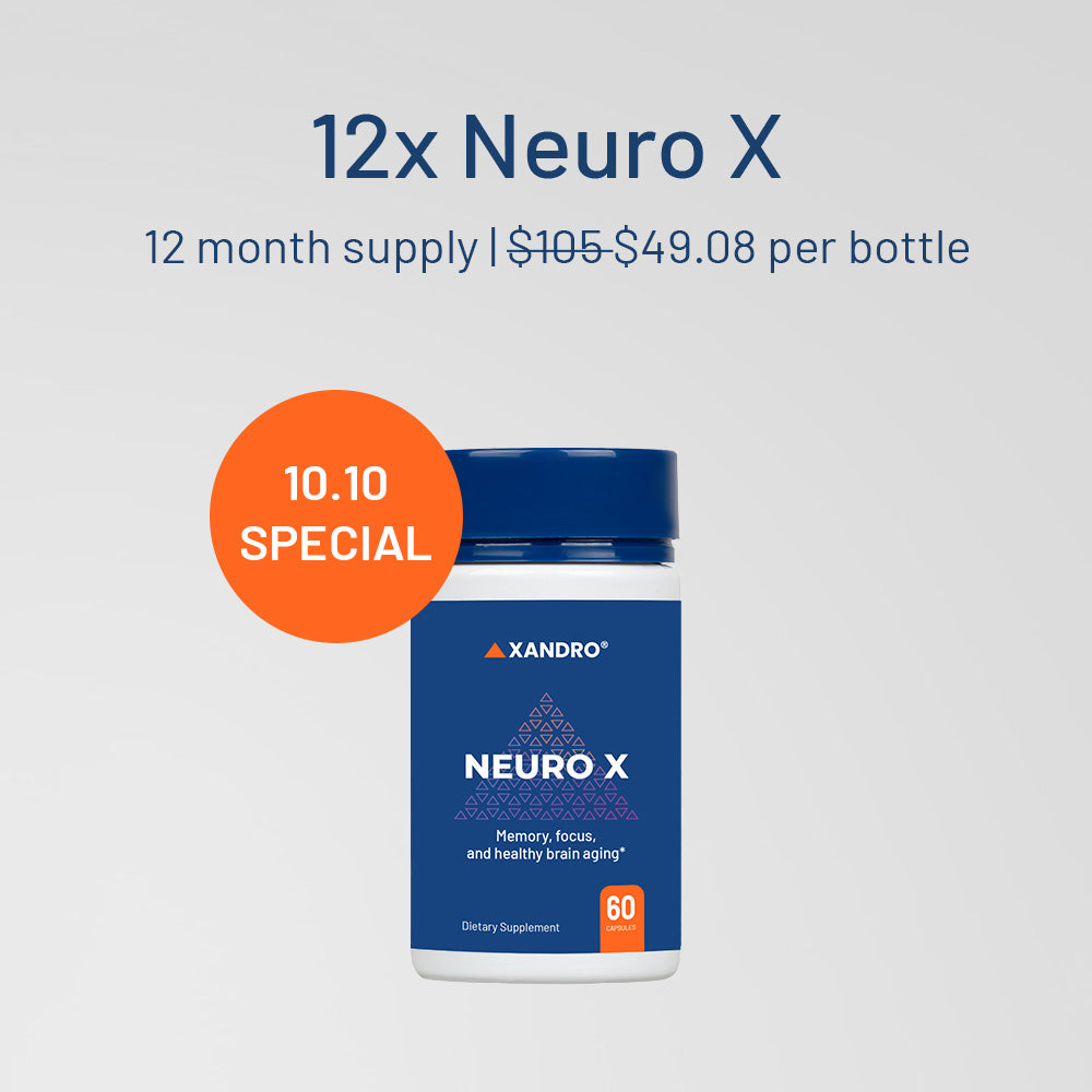 12x NEURO X – Focus & Memory