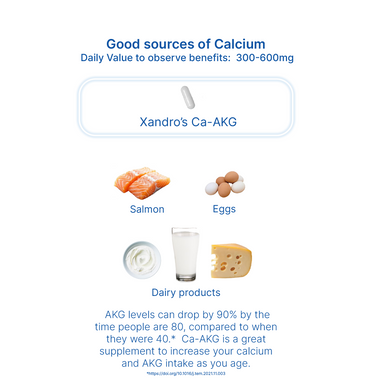CALCIUM AKG 500MG – Cell Energy & Healthy Aging