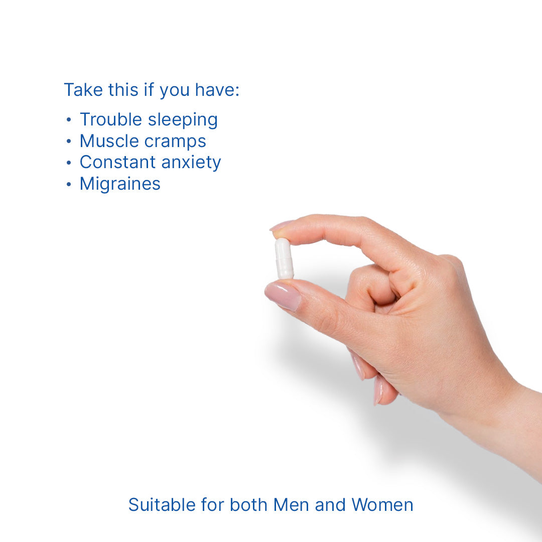 [9.9] 1x Pure Magnesium Glycinate 500 mg