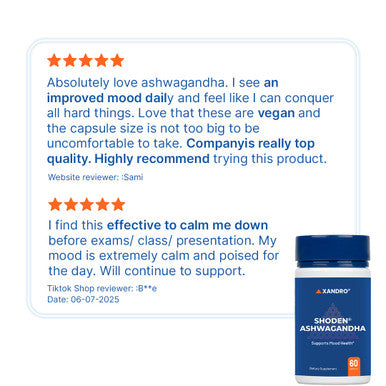 12x Shoden® Ashwagandha 120 mg